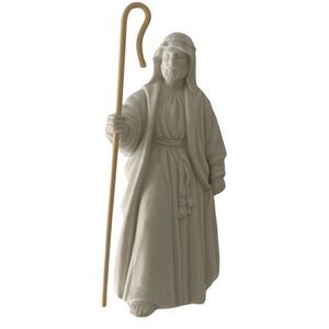 Avon Nativity Collectibles The Shepherd White Porcelain Figure, 1982
